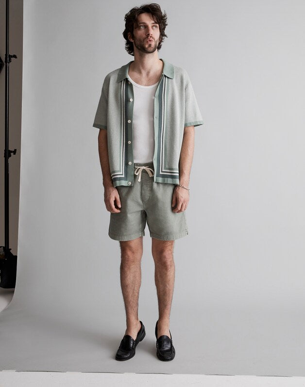 Cotton Everywear Shorts WASHED OLIVE