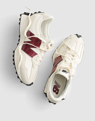 New Balance® Suede 327 Sneakers SEA SALT MONARCH BURGUNDY
