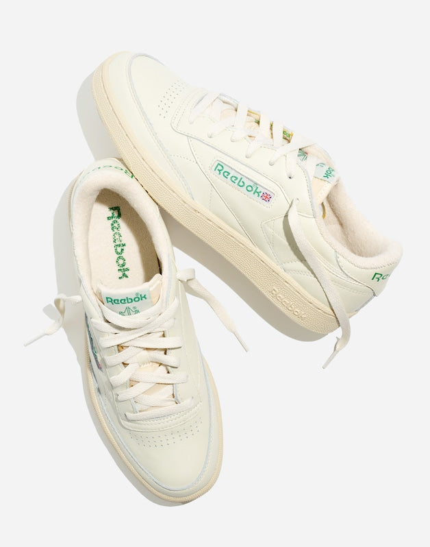 Reebok® Club C 85 Vintage Sneakers CHALK/PAPERWHITE/GLEN