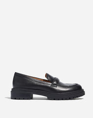The Bradley Lugsole Loafer in Leather TRUE BLACK