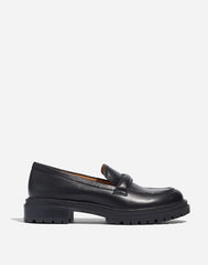 The Bradley Lugsole Loafer in Leather TRUE BLACK