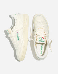 Reebok® Club C 85 Vintage Sneakers CHALK/ALABASTER/GLEN GREEN