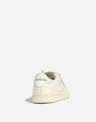 Reebok® Club C 85 Vintage Sneakers CHALK/ALABASTER/GLEN GREEN