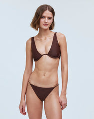 Jade Swim Paloma Bikini Top MOCHA
