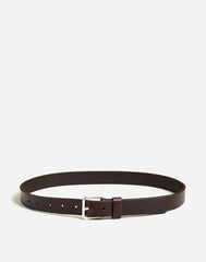 Narrow Leather Belt RICH BROWN