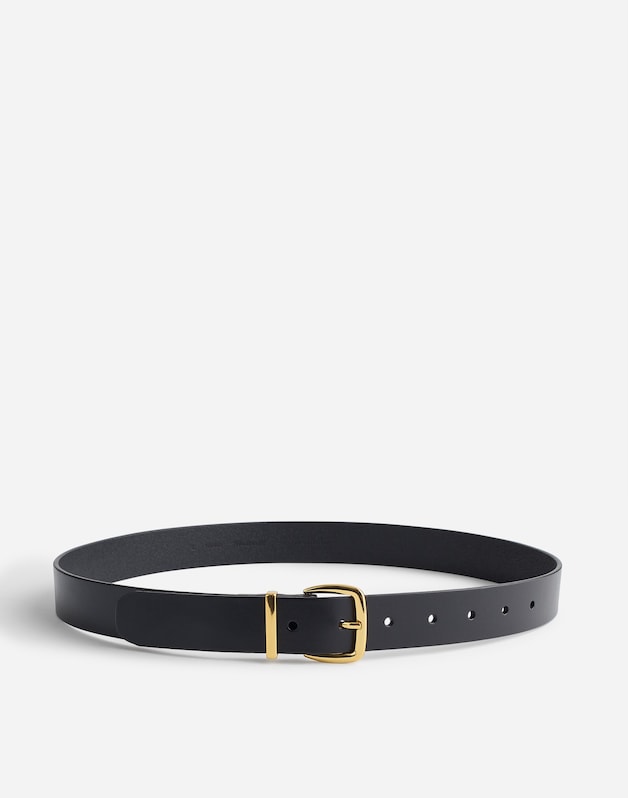 The Essential Leather Belt TRUE BLACK