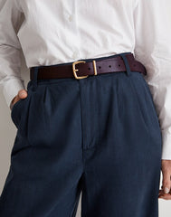 The Essential Leather Belt WARM CINNAMON