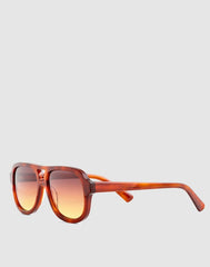Logaan Aviator Sunglasses DARK BROWN