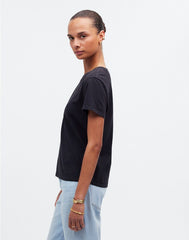Premium Standard 01. The Shrunken Tee BLACK CHARCOAL