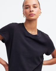 Premium Standard 01. The Shrunken Tee BLACK CHARCOAL