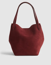 The Shopper Tote in Soft Grain Suede RD0211
