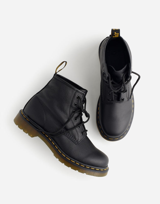 Dr. Martens® 101 Boots in Leather BLACK VIRGINIA