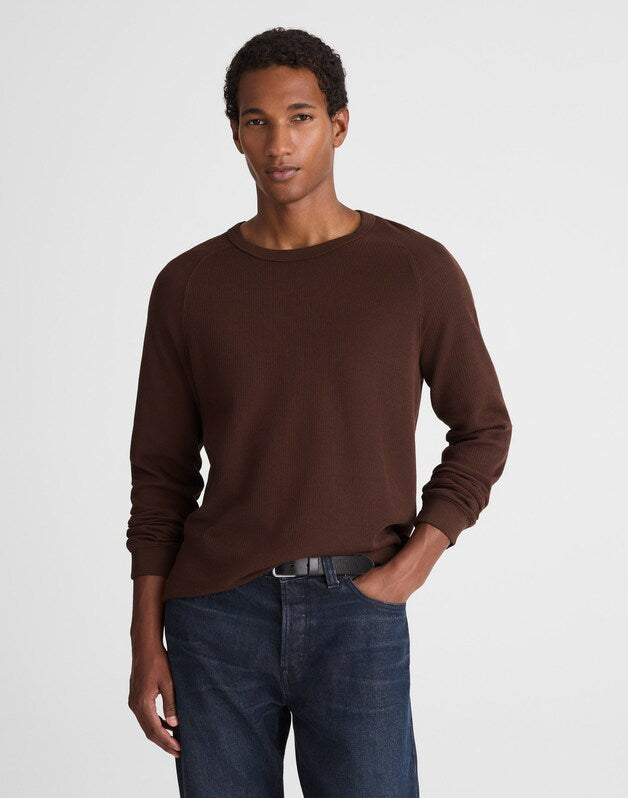 Thermal Long-Sleeve Tee COFFEE BEAN