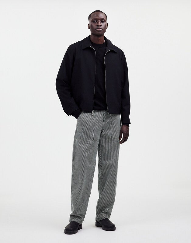 Baggy Surplus Pants in Stripe CULLMAN WASH