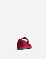 Flabelus Lucrecia Mary Janes BURGUNDY