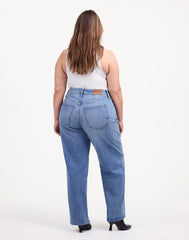 The Plus Perfect Vintage Wide-Leg Jean in Enmore Wash ENMORE WASH