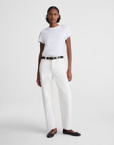 The Darted Barrel-Leg Jean in Vintage Canvas VINTAGE CANVAS