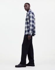 Elastic Trousers DARK NAVY MELANGE