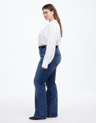 Plus Relaxed Bootcut Jeans in Concho Wash CONCHO WASH