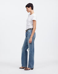 Madewell x Kaihara Denim Dean Easy Straight Jean in Greenburg Wash GREENBURGH WASH