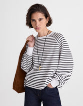 Relaxed Long-Sleeve Raglan Tee JET BLACK