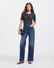 The Emmett Wide-Leg Jean in Archbald Wash: Patch Pocket Edition ARCHBALD WASH