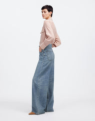 Superwide-Leg Jeans in Billings Wash: Airy Denim Edition BILLINGS WASH