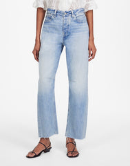 The Darted Barrel-Leg Jean in Edmonson Wash EDMONSON WASH