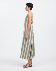 Zulu & Zephyr Eucalyptus Stripe Organic Cotton Dress EUCALYPTUS STRIPE