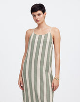 Zulu & Zephyr Eucalyptus Stripe Organic Cotton Dress EUCALYPTUS STRIPE