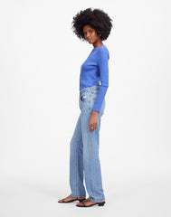 The Dean Easy Straight Jean in Northridge Wash: Airy Denim Edition NORTHRIDGE WASH