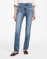 High-Rise Stovepipe Jeans in Ashland Wash ASHLAND WASH