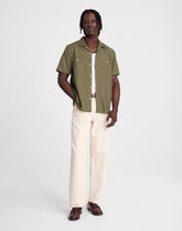 Camp Collar Short-Sleeve Shirt in Everyday Twill PRESSED SAGE