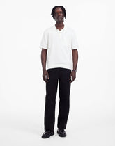 Pointelle Stitch Sweater Polo SALT