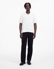 Pointelle Stitch Sweater Polo SALT