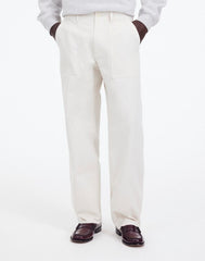 Fatigue Pants in Garment-Dyed Cotton Twill VINTAGE IVORY