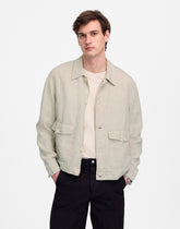 Linen Shirt-Jacket OAT