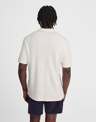 Quarter-Zip Pique Polo Shirt LIGHTHOUSE