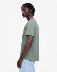 Allday Tee in Cotton-Linen Blend FADED RIVER