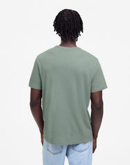 Allday Tee in Cotton-Linen Blend FADED RIVER