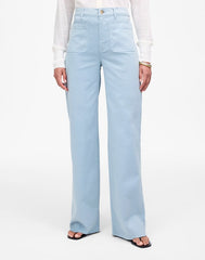 The Emmett Wide-Leg Pant BLUE HORIZON