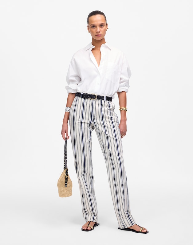 The Dean Easy Straight Pant BOARDWALK STRIPE VINTAGE