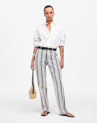 The Dean Easy Straight Pant BOARDWALK STRIPE VINTAGE