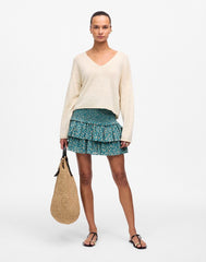 Tiered Mini Skirt ELOISE DITSY FLORAL