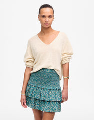 Tiered Mini Skirt ELOISE DITSY FLORAL