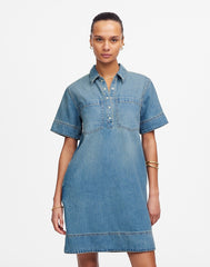 Denim Popover Dress in Robertson Wash ROBERTSON WASH
