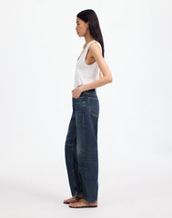 The Darted Barrel-Leg Jean in Danver Wash DANVER WASH