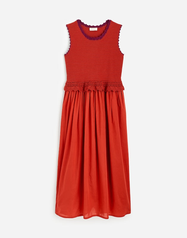 Banjanan Heather Crochet Maxi Dress SIENNA SIE