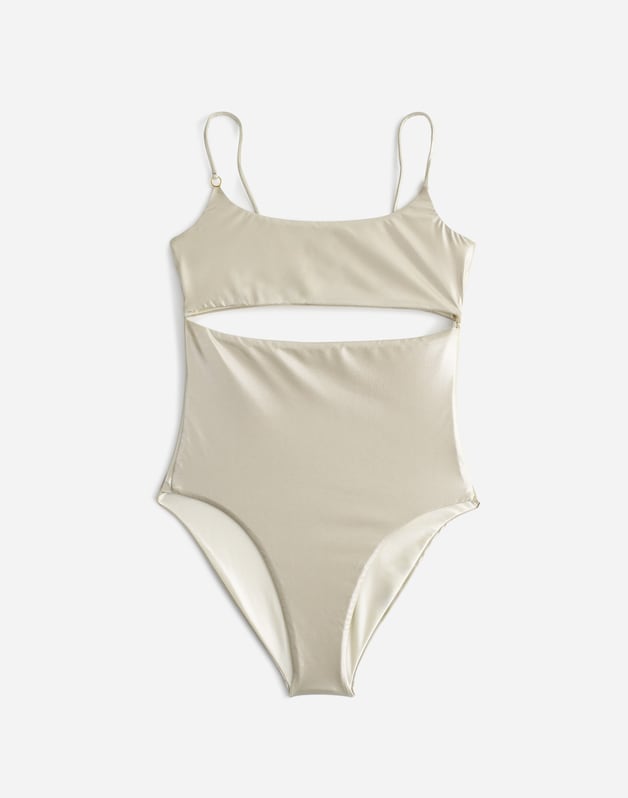 Jade Swim Eclipse One-Piece Swimsuit SEA SALT