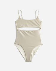 Jade Swim Eclipse One-Piece Swimsuit SEA SALT